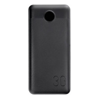 Зовнішній акумулятор VEGER 30000 mAh PD QC3.0 3A 20W L30 (W3008PD) black