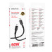 Кабель BOROFONE BX116 Certain 60W charging data cable C to C Black Кабель BOROFONE BX116 Certain 60W charging data cable C to C Black
