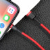 Кабель Baseus Cafule Cable USB For Lightning 1.5A 2m Red+Red Кабель Baseus Cafule Cable USB For Lightning 1.5A 2m Red+Red
