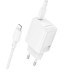 Сетевое зарядное устройство BOROFONE BN28 Fuente single port PD30W charger (EU) White Сетевое зарядное устройство BOROFONE BN28 Fuente single port PD30W charger (EU) White