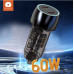 Автомобільний зарядний пристрій WUW-C283 PD30W+ PD30W black