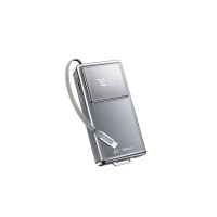 Зовнішній акумулятор REMAX 45W fast chaging Type-C telescopic cable power bank 20000mAh FCP-30 Tarnish Зовнішній акумулятор REMAX 45W fast chaging Type-C telescopic cable power bank 20000mAh FCP-30 Tarnish