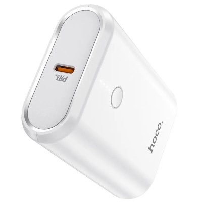 Зовнішній акумулятор HOCO Q3 Mayflower PD20W+QC3.0 power bank(10000mAh) White