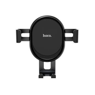 Автотримач для телефона HOCO CA56 Plus Armor metal gravity car holder Black Silver