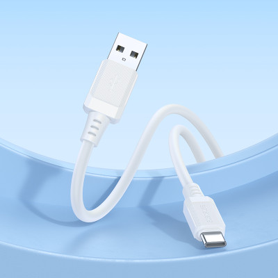 Кабель BOROFONE BX115 Lotto silicone charging data cable Type-C White Кабель BOROFONE BX115 Lotto silicone charging data cable Type-C White