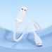 Кабель BOROFONE BX115 Lotto silicone charging data cable Type-C White Кабель BOROFONE BX115 Lotto silicone charging data cable Type-C White