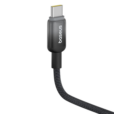 Кабель Baseus Discolor Series Fast Charging Cable USB-C to USB-C 100W 1m Cluster Black Кабель Baseus Discolor Series Fast Charging Cable USB-C to USB-C 100W 1m Cluster Black