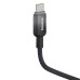 Кабель Baseus Discolor Series Fast Charging Cable USB-C to USB-C 100W 1m Cluster Black Кабель Baseus Discolor Series Fast Charging Cable USB-C to USB-C 100W 1m Cluster Black