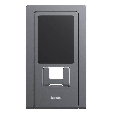 Підставка для телефона Baseus Foldable Metal Desktop Holder Gray Підставка для телефона Baseus Foldable Metal Desktop Holder Gray