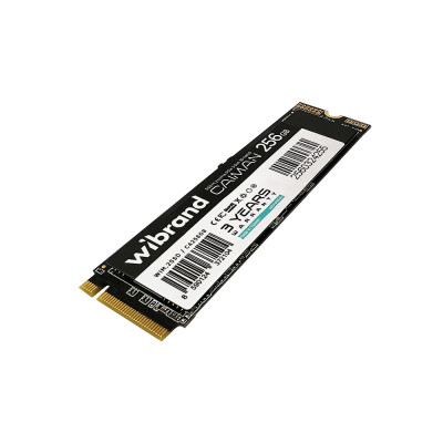 Накопичувач SSD M.2 Wibrand Caiman 256GB NVMe 2280 PCIe 3.0 3D NAND Накопичувач SSD M.2 Wibrand Caiman 256GB NVMe 2280 PCIe 3.0 3D NAND