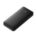 Зовнішній акумулятор BOROFONE BJ84 Smooth power bank with four cables(10000mAh) Black