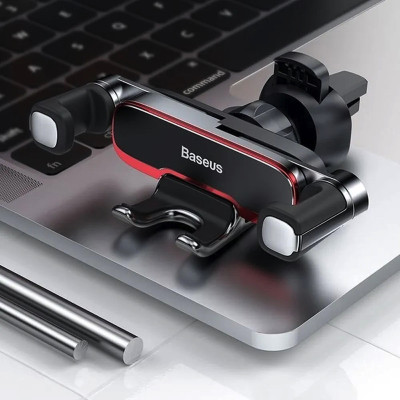 Автотримач для телефона Baseus Mr Hui Gravity Car Mount Black