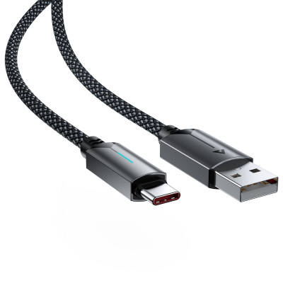 Кабель ACEFAST C19-04 USB-A to USB-C  fast charging data cable Black