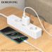 Мережевий зарядний пристрій BOROFONE BN29 Fuente PD30W+QC3.0 charger (EU) White Мережевий зарядний пристрій BOROFONE BN29 Fuente PD30W+QC3.0 charger (EU) White