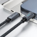 Кабель ACEFAST C19-03, Type-C to Type-C, 60W, 1.2m, Nylon Braid, Aluminum Alloy connectors, Black