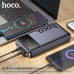 Зовнішній акумулятор HOCO Q40 Leader PD65W power bank with digital display dark (25000mAh) Metal Gray