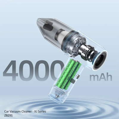 Автомобільний пилосос Usams ZB291 Car Vacuum Cleaner - XJ Series black Автомобільний пилосос Usams ZB291 Car Vacuum Cleaner - XJ Series black