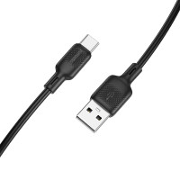 Кабель BOROFONE BX113 Lenny silicone charging data cable Type-C(L=3M) Black Кабель BOROFONE BX113 Lenny silicone charging data cable Type-C(L=3M) Black