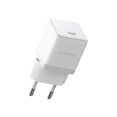 Мережевий зарядний пристрій Baseus Palm Fast Charger 1C 30W EU Moon White
