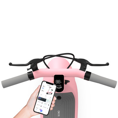 Електросамокат з сидінням OKAI Ceetle PRO EA10C Pink 10', 350(900)W, 25Km/h, 10.4Ah, 55Km, 20%, NFC, App.29kg Електросамокат з сидінням OKAI Ceetle PRO EA10C Pink 10', 350(900)W, 25Km/h, 10.4Ah, 55Km, 20%, NFC, App.29kg