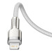 Кабель Baseus Cafule Series Metal Data Cable Type-C to iP PD 20W 2m White Кабель Baseus Cafule Series Metal Data Cable Type-C to iP PD 20W 2m White