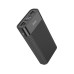 Зовнішній акумулятор HOCO J85 Wellspring digital display power bank(20000mAh) Black