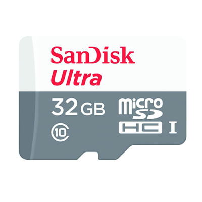 Карта пам'яті microSDHC (UHS-1) SanDisk Ultra 32Gb class 10 A1 (100Mb/s)