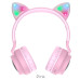 Бездротові накладні навушники HOCO W27 Cat ear wireless headphones Pink Бездротові накладні навушники HOCO W27 Cat ear wireless headphones Pink