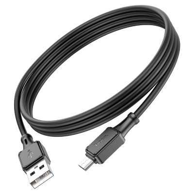 Кабель HOCO X101 Assistant silicone charging data cable Micro Black Кабель HOCO X101 Assistant silicone charging data cable Micro Black