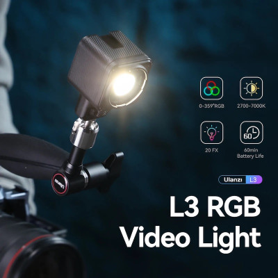 Відеосвітло Ulanzi L3 RGB COB Fill Light, 5W (UV-L052GBB1 L3 RGB)