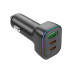 Автомобільний зарядний пристрій BOROFONE BZ28C Trophie PD60W(2C1A) car charger Black Автомобільний зарядний пристрій BOROFONE BZ28C Trophie PD60W(2C1A) car charger Black
