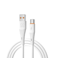 Кабель WUW-X224/TPC USB Type-C 2,4А white Кабель WUW-X224/TPC USB Type-C 2,4А white