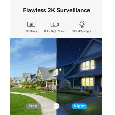 IP-камера відеоспостереження Baseus Security B1 Outdoor Camera 2K White