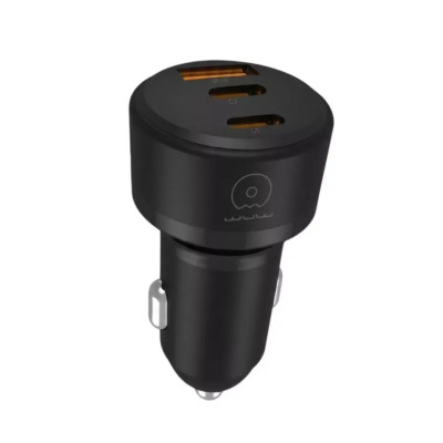 Автомобільний зарядний пристрій WUW-C244 USB20W+PD20W+PD15W black Автомобільний зарядний пристрій WUW-C244 USB20W+PD20W+PD15W black