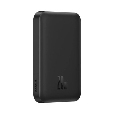 Внешний аккумулятор Baseus Magnetic Mini Air Wireless Fast Charge Power Bank 6000mAh 20W Cluster Black（With Simple Series Charging Cable Type-C to