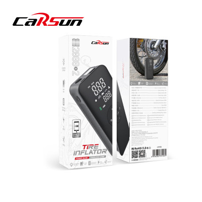 Автомобильный насос Carsun C3106 black