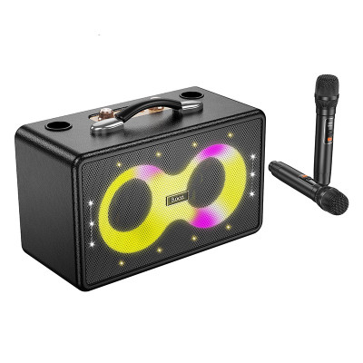 Портативна колонка HOCO HA8 Ave wireless dual-mic outdoor BT speaker Black
