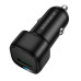 Автомобільний зарядний пристрій BOROFONE BZ34 Cloud single port QC3.0 car charger Black Автомобільний зарядний пристрій BOROFONE BZ34 Cloud single port QC3.0 car charger Black