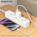 Сетевое зарядное устройство BOROFONE BN28 Fuente single port PD30W charger (EU) White Сетевое зарядное устройство BOROFONE BN28 Fuente single port PD30W charger (EU) White