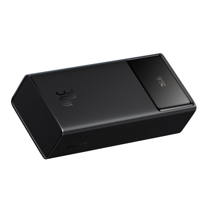 Зовнішній акумулятор Baseus Star-Lord Digital Display Fast Charging Power Bank 30000mAh 30W Cluster Black（With Simple Series Charging Cable USB to Typ
