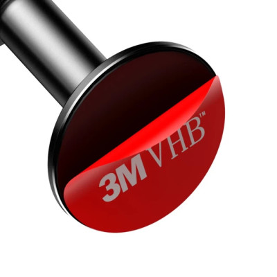 Автотримач для телефона Baseus Bullet On-board Magnetic Bracket Black