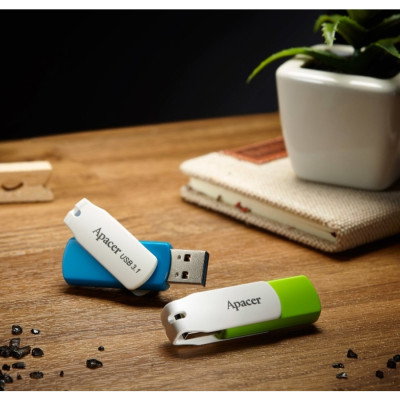 Флеш-накопичувач Apacer USB 2.0 AH335 64Gb Green