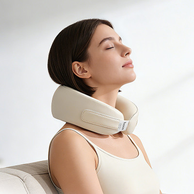 Масажер HOCO HP53 1200 mAh Neck massager Beige Масажер HOCO HP53 1200 mAh Neck massager Beige