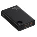 Зовнішній акумулятор Baseus Adaman  Digital Display Fast Charge Power Bank 24000mAh 140W Cluster Black