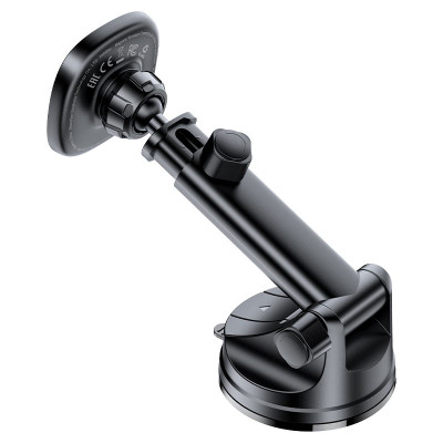 Автотримач для телефона з БЗП ACEFAST D47 magnetic wireless charging car holder for dashboard Black Автотримач для телефона з БЗП ACEFAST D47 magnetic wireless charging car holder for dashboard Black