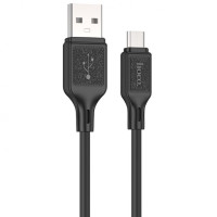 Кабель HOCO X90 Cool silicone charging data cable for Micro Black Кабель HOCO X90 Cool silicone charging data cable for Micro Black
