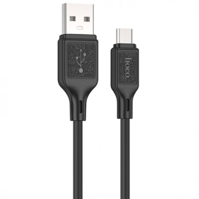 Кабель HOCO X90 Cool silicone charging data cable for Micro Black Кабель HOCO X90 Cool silicone charging data cable for Micro Black