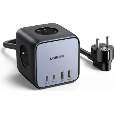 Мережевий зарядний пристрій UGREEN CD268 65W DigiNest Cube (2C2A) (UGR-60113) Мережевий зарядний пристрій UGREEN CD268 65W DigiNest Cube (2C2A) (UGR-60113)
