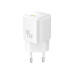 Мережевий зарядний пристрій Baseus PicoGo GaN Fast Charger 1C 45W EU Moon White