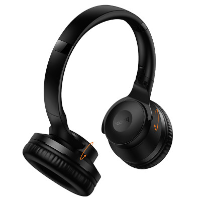 Бездротові накладні навушники HOCO W71 Cool sound BT headphones Black Бездротові накладні навушники HOCO W71 Cool sound BT headphones Black